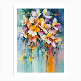 Flowers In A Vase 7 Art Print