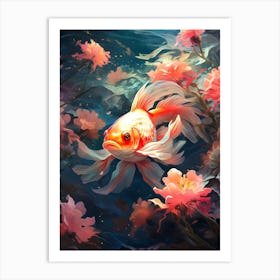 Koi Fish Art Print