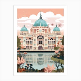 The Royal Exhibition Building, Melbourne Australia Art Print