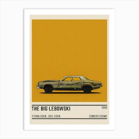The Big Lebowski Car Art Print