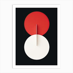 Minimal Abstract Shapes 21 Art Print