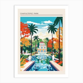 Chapultepec Park Mexico City Art Print