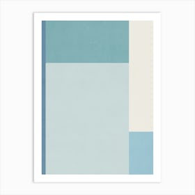 ABSTRACT MINIMALIST GEOMETRY - AA01 Art Print