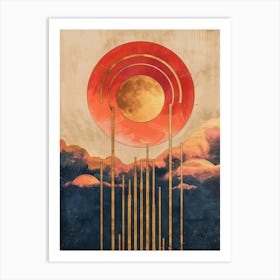 Sun In The Sky 2 Art Print