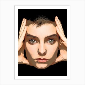 Sinead O Connor, Art, Nothing Compares To You, Music, Wall Print Art Print