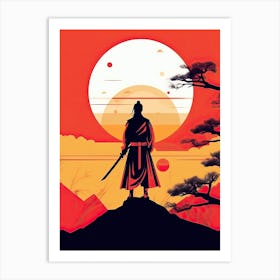 Timeless Samurai Mastery Art Print