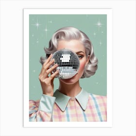 Disco Ball 36 Art Print