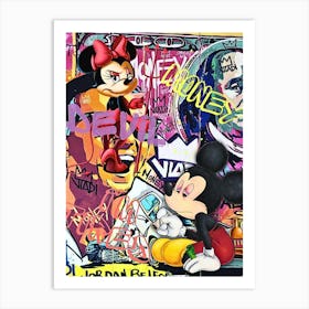 Mickey Mouse Art Print