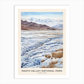 Death Valley National Park United States Of America 3 Poster Art Print