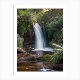 Millstream Falls, Australia Realistic Photograph (2) Art Print