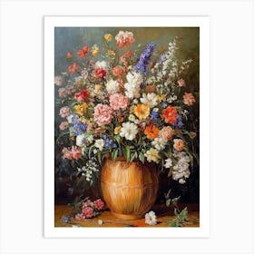 Flowers In A Vase 13 Art Print