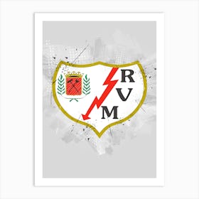 Rayo Vallecano 1 Art Print