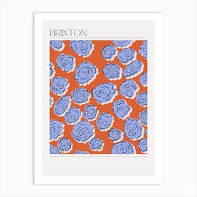 Brixton Roses Art Print