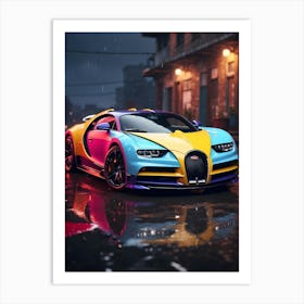 Bugatti Chiron 1 Art Print