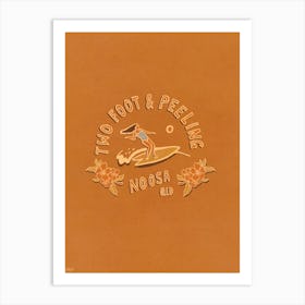 Two Foot and Peeling - Tropicool Studio Art Print