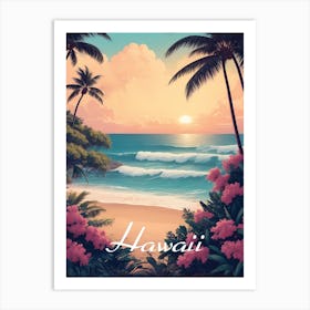 Hawaii at Sunrise Art Print