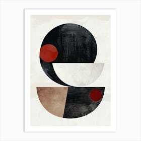 Echo Lake Stone Park Bauhaus Minimalist Poster