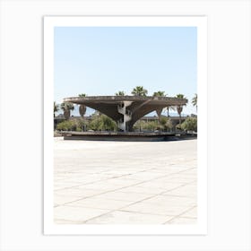 Architecture Master Niemeyer Tripoli Art Print