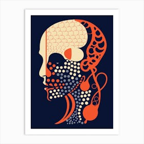 Woman'S Head Art Print