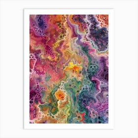 Abstract Painting 1402 Art Print