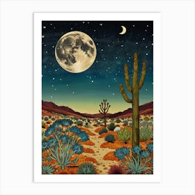 William Morris Desert Night Art Print