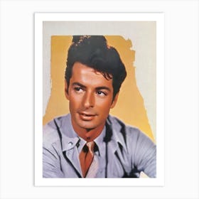 George Chakiris Retro Collage Movies Art Print