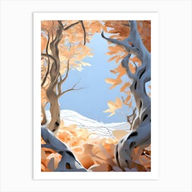 Autumn Trees 7 Art Print