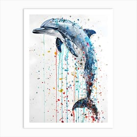 Dolphin Painting Art Print