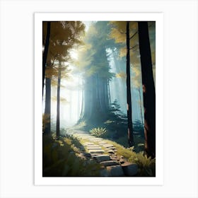 Forest 7 Art Print