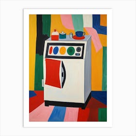 Washing Machine Art Print