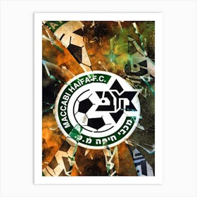 Maccabi Haifa Art Print