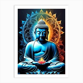 Buddha 7 Art Print