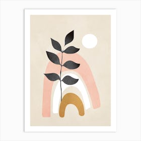 Minimal Abstract Shapes 16 Art Print