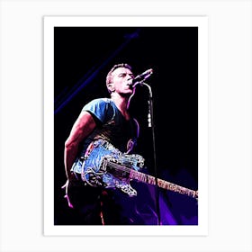 coldplay band music 5 Art Print