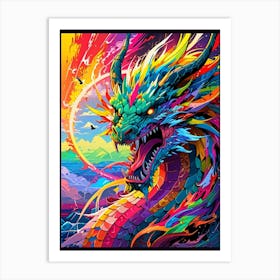 Dragon 9 Art Print