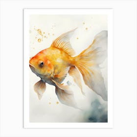 Goldfish Painting Art Print