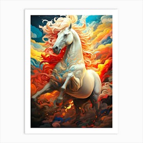 Horse In The Sky 1 Art Print