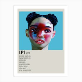 Lp1 2014 Music Album Poster Canvas Art Print