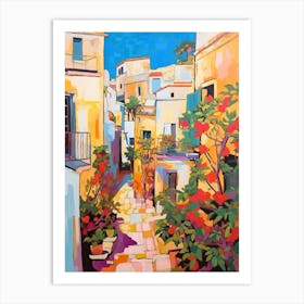 Syracuse Italy 2 Fauvist Painting Art Print