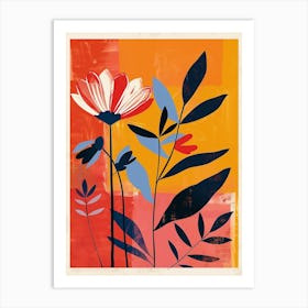 Namaqualand Daisy Groovy 4 Art Print