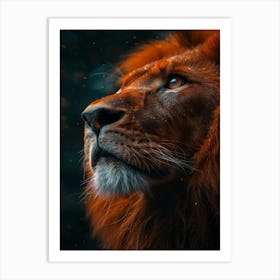 Lion Art Print