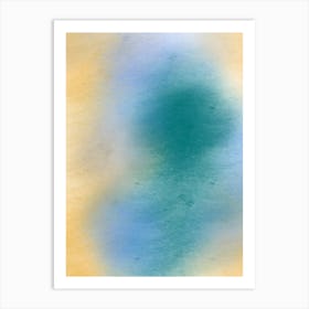 Abstract Watercolor Painting 4 Art Print