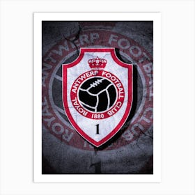 Royal Antwerp 2 Art Print