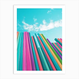 Rainbow Pipe Dream Art Print