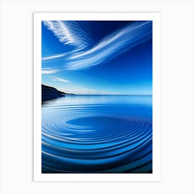 Ripples In Ocean Landscapes Waterscape Photography 2 Art Print