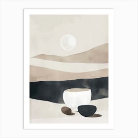 Dunes Of Peace Minimalist Style Art Print