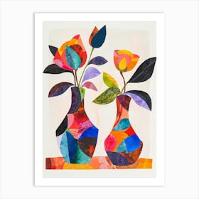 Two Vases Art Print