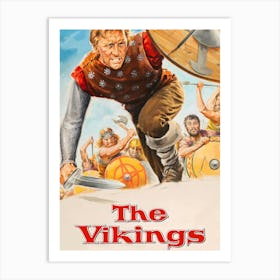 The Vikings (1958) Art Print