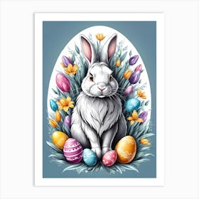 Easter Bunny 7 Art Print