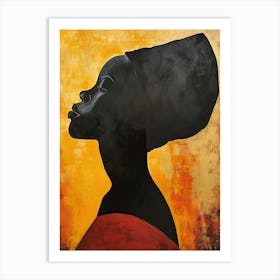 The African Woman; A Boho Image Art Print